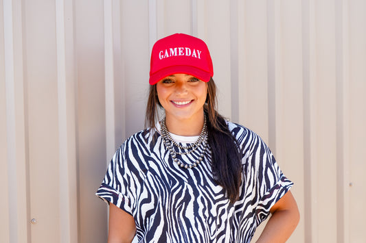 Gameday Hat Red