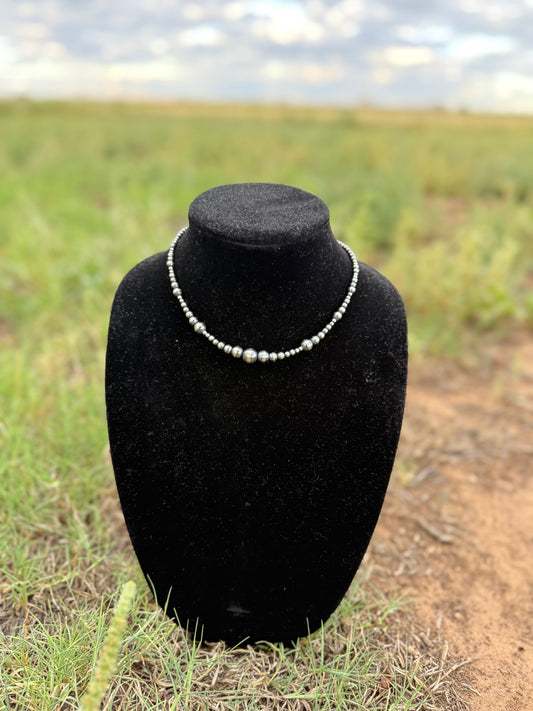 16" Textured pearls