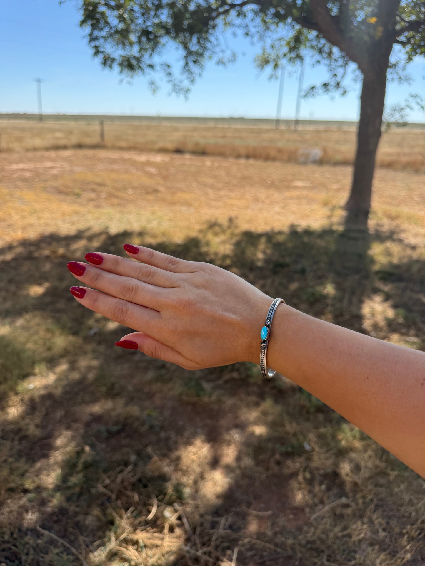 Kingman Turquoise Cuff