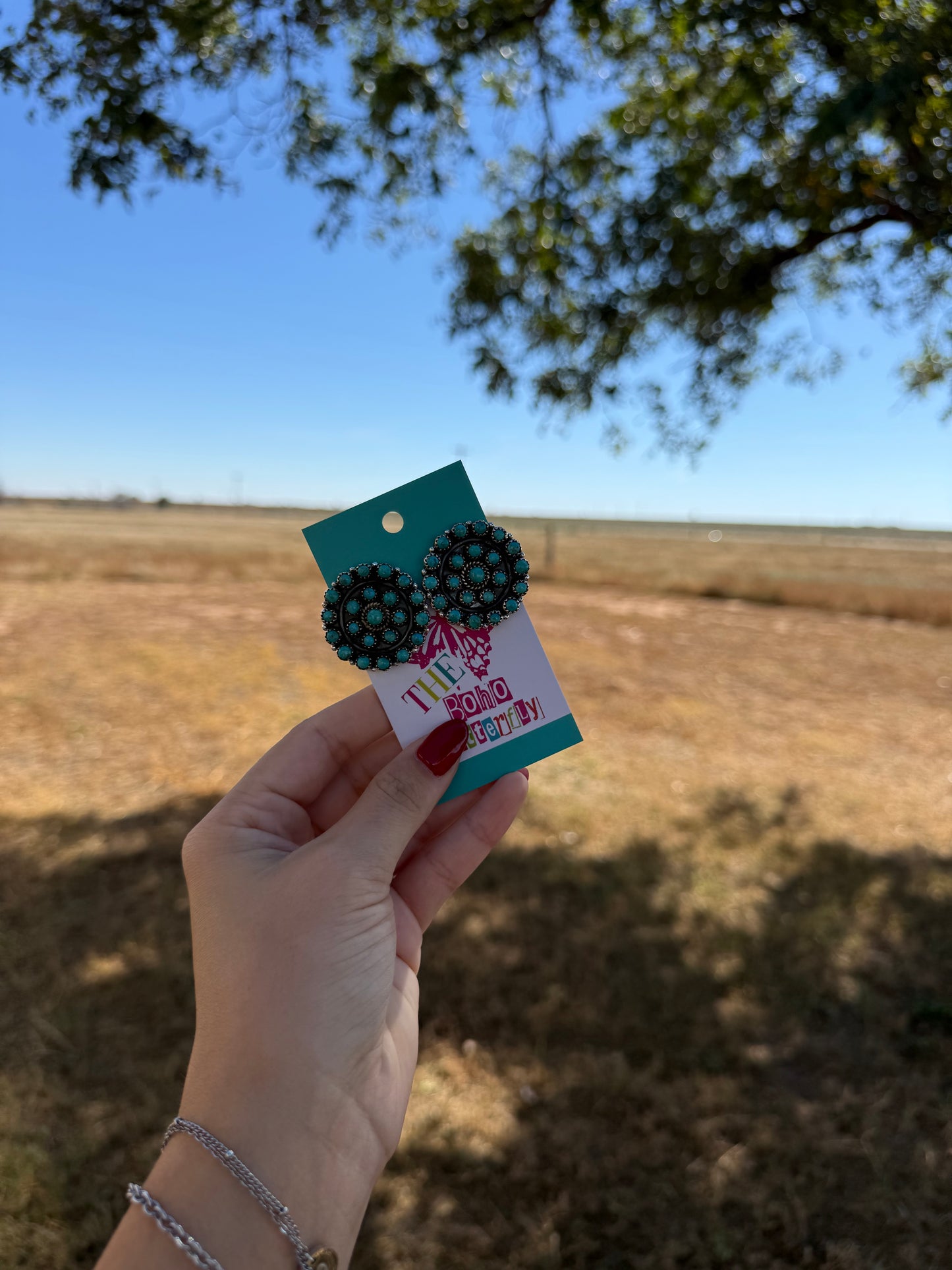 Kingman Cluster Earrings